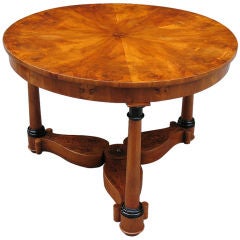 Exceptional Biedermeier center table