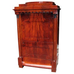 Architectural Biedermeier Armoire/Faux Secretaire