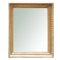 Exemplary Biedermeier Gilt Wood Mirror 8
