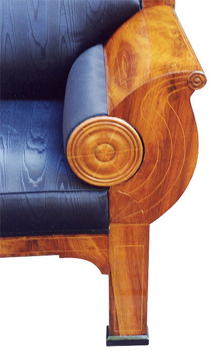 Outstandingly Designed Biedermeier Sofa