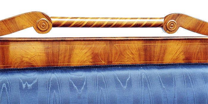 Czech Outstandingly Designed Biedermeier Sofa For Sale