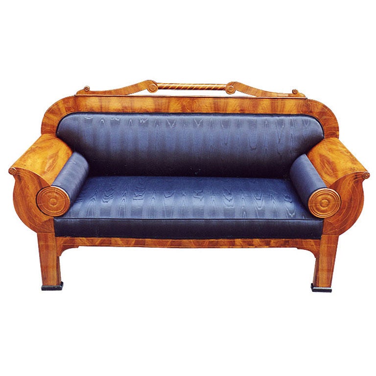 Outstandingly Designed Biedermeier Sofa For Sale