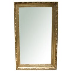 Exemplary Biedermeier Gilt Wood Mirror