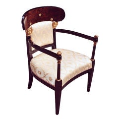 Exceptional quality Viennese arm chair