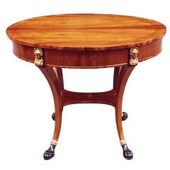 Superb Viennese Biedermeier Side Table