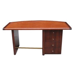 French Art Deco desk in the manner of Dupre-Lafon