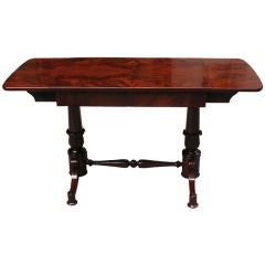 Superior detailed Biedermeier drop-leaf table