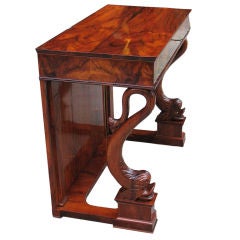 Antique Magnificent Neo-Classical Biedermeier console table