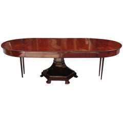 Unique Biedermeier Extension Table To Seat Up To 20 People