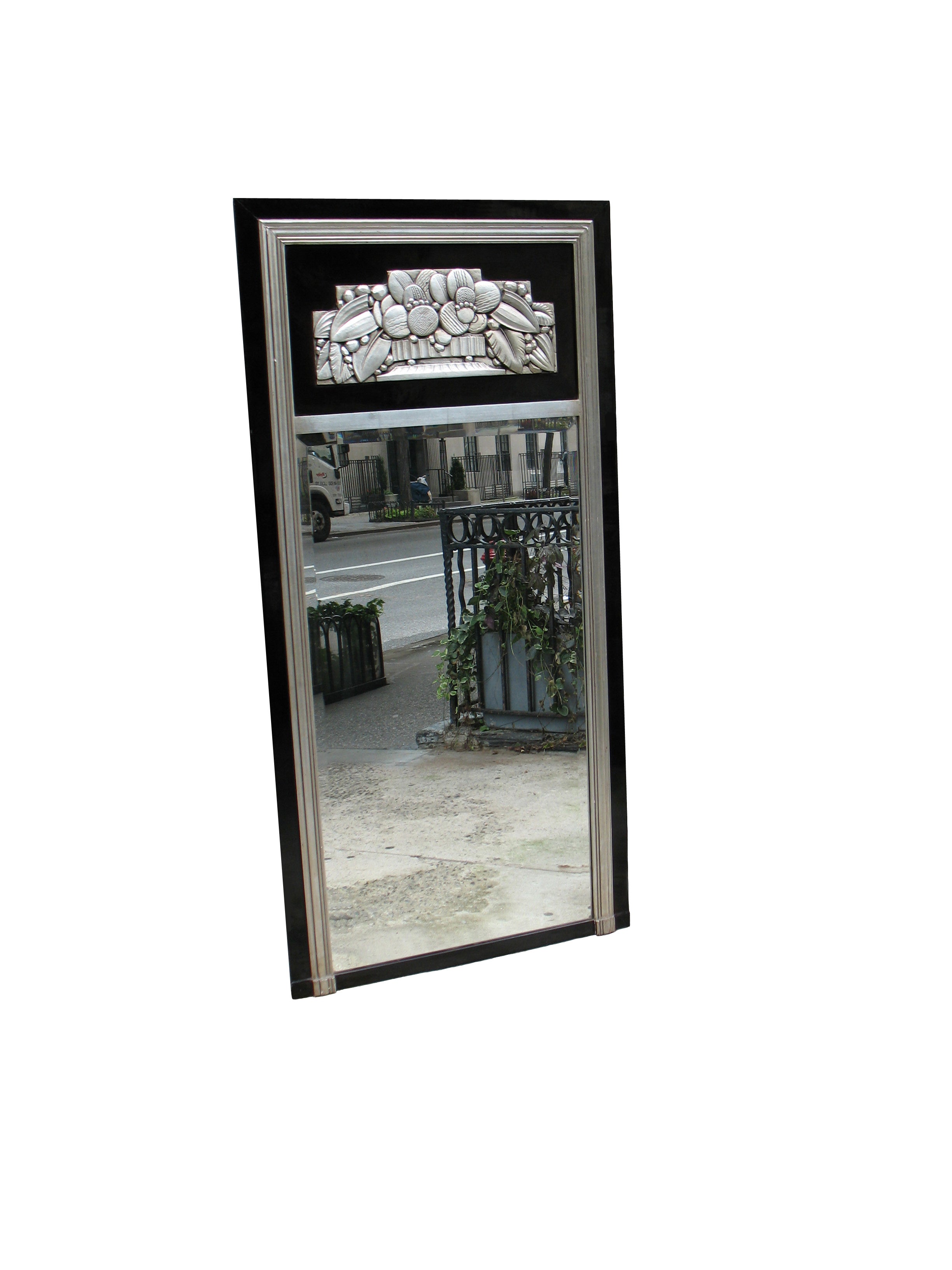 Exceptional French Art Deco Mirror For Sale