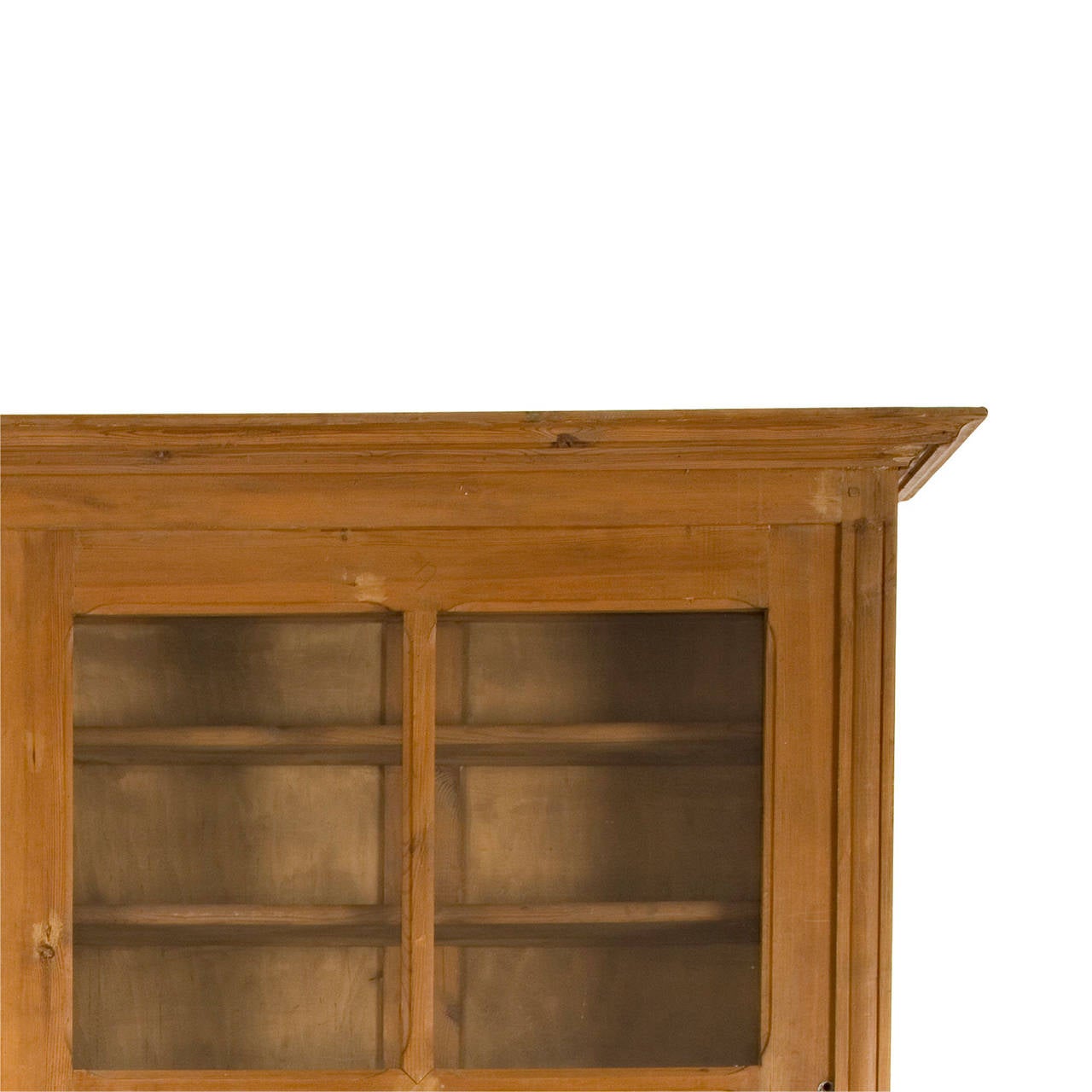 20th Century Antique French Oak Laboratory Breakfront