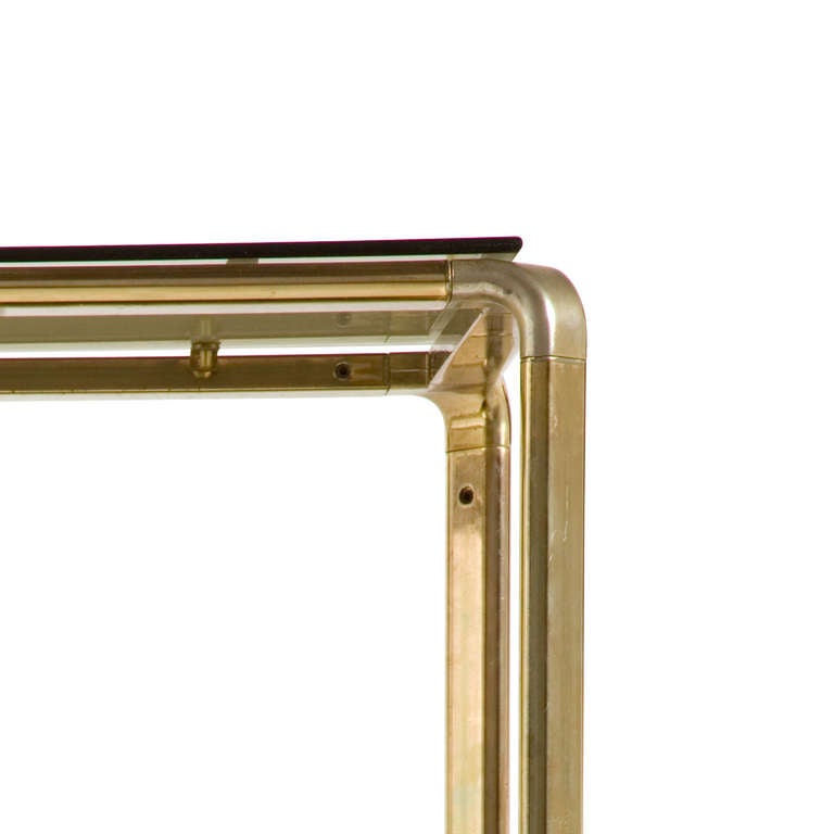 Vintage Brass Etagere In Good Condition In Chicago, IL