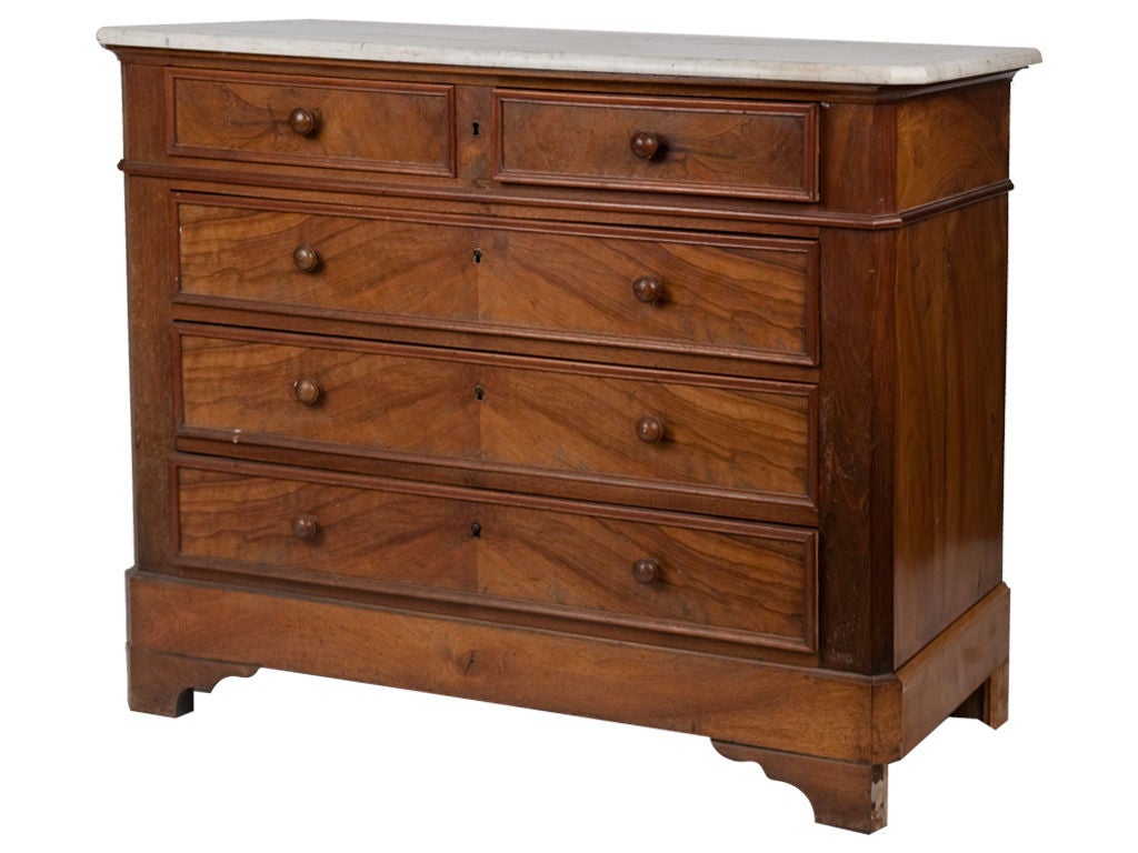 Antique Wooden Commode at 1stdibs