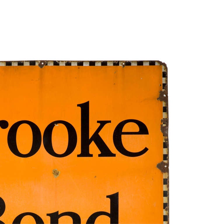 English Vintage Brooke Bond Tea Sign