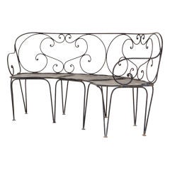 Antique Circular Bench