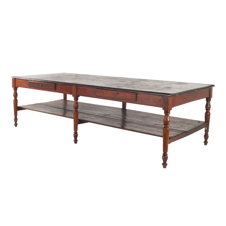 Antique Draper's Table at 1stDibs