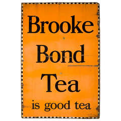 Vintage Brooke Bond Tea Sign