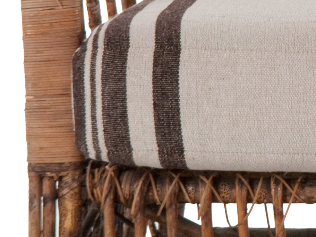 wicker loveseat vintage