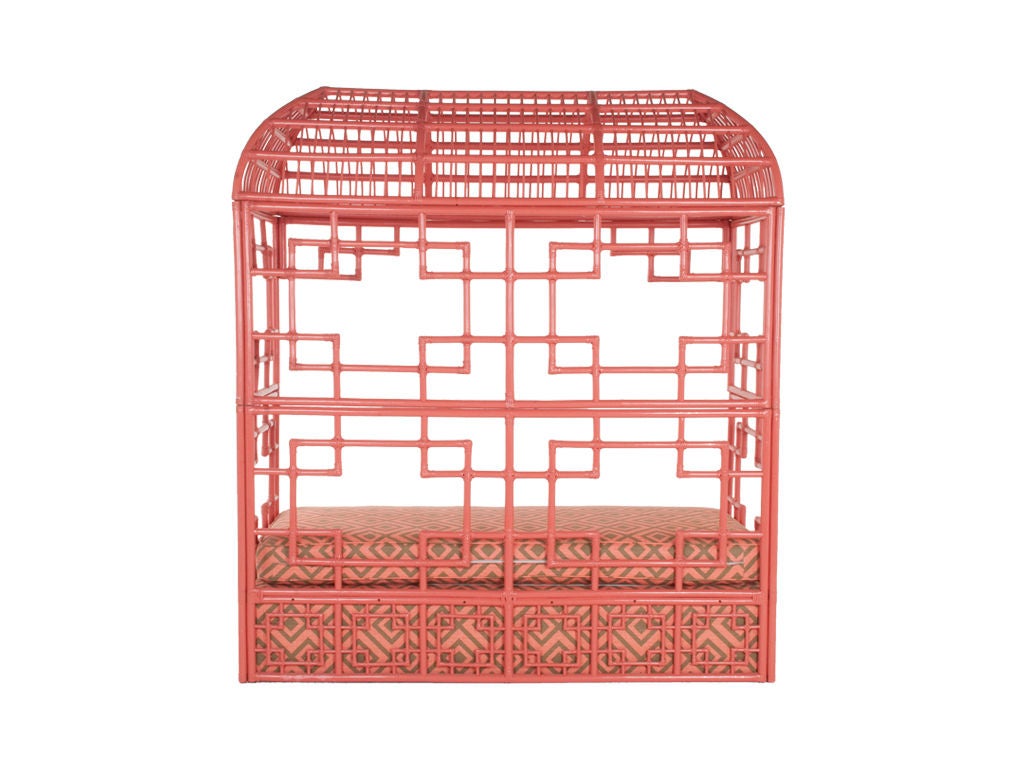 Vintage Fretwork Daybed 2