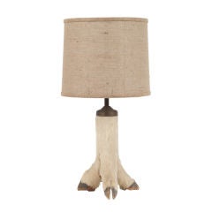 Vintage Goat Lamp