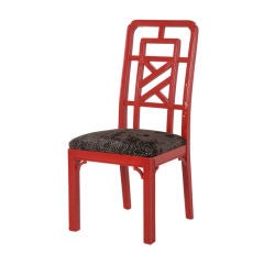 Vintage Fretwork Chair