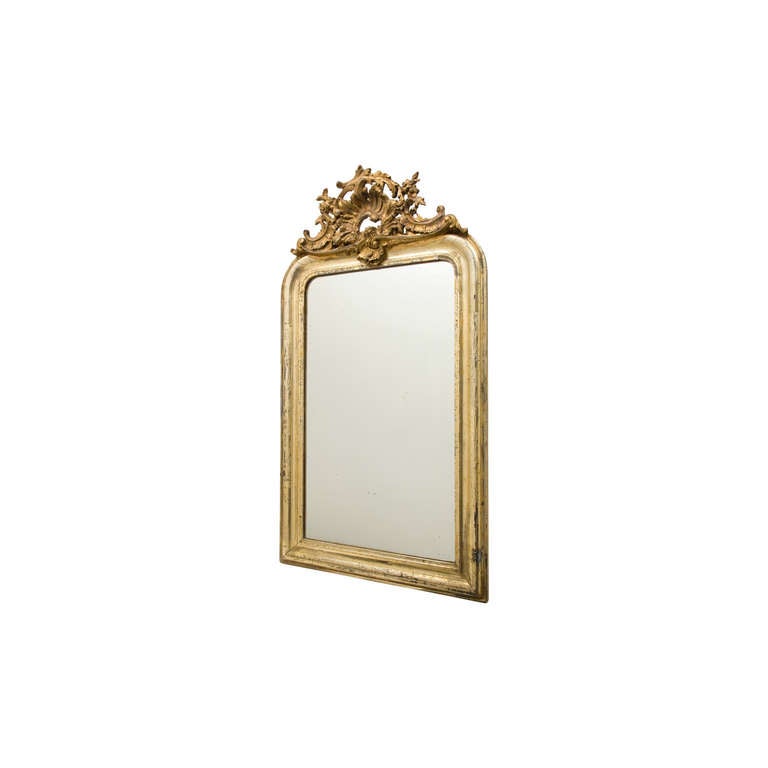 American Antique Gilt Mirror