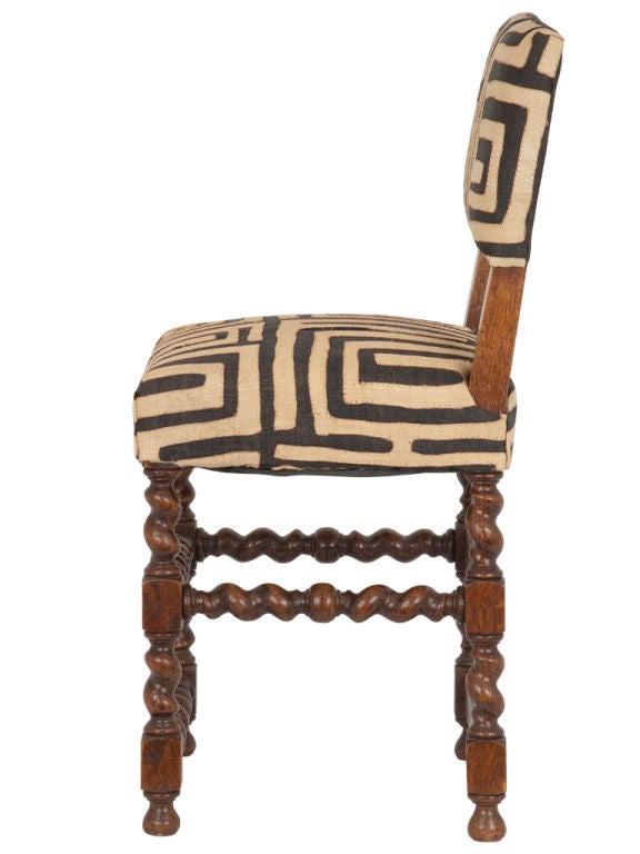 Vintage Barley Twist Leg Chair 1