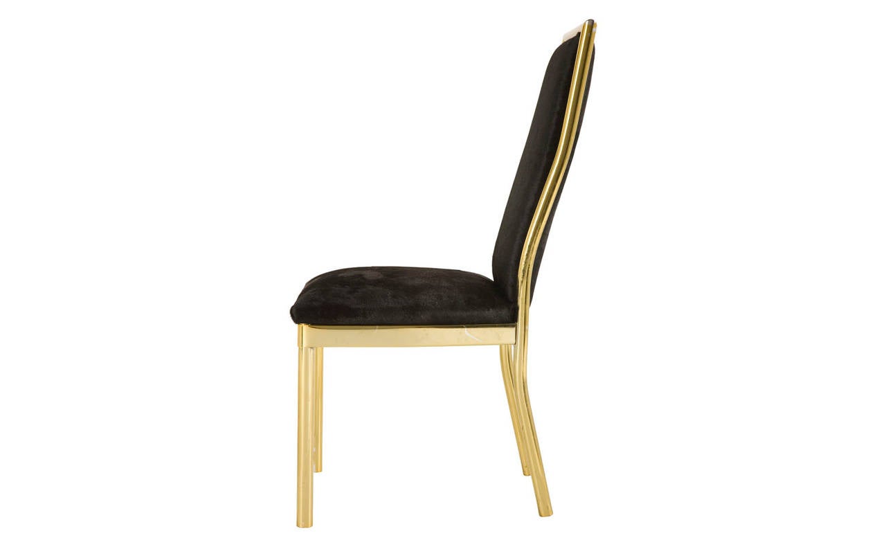 American Vintage Brass Dining Chair