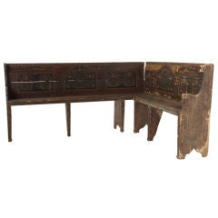 Antique Banquette