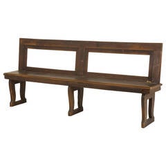 Antique Italian Cinema Bench