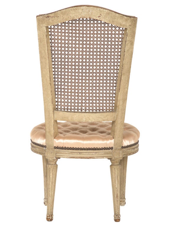 19th Century Antique Low Louis XVI Chair