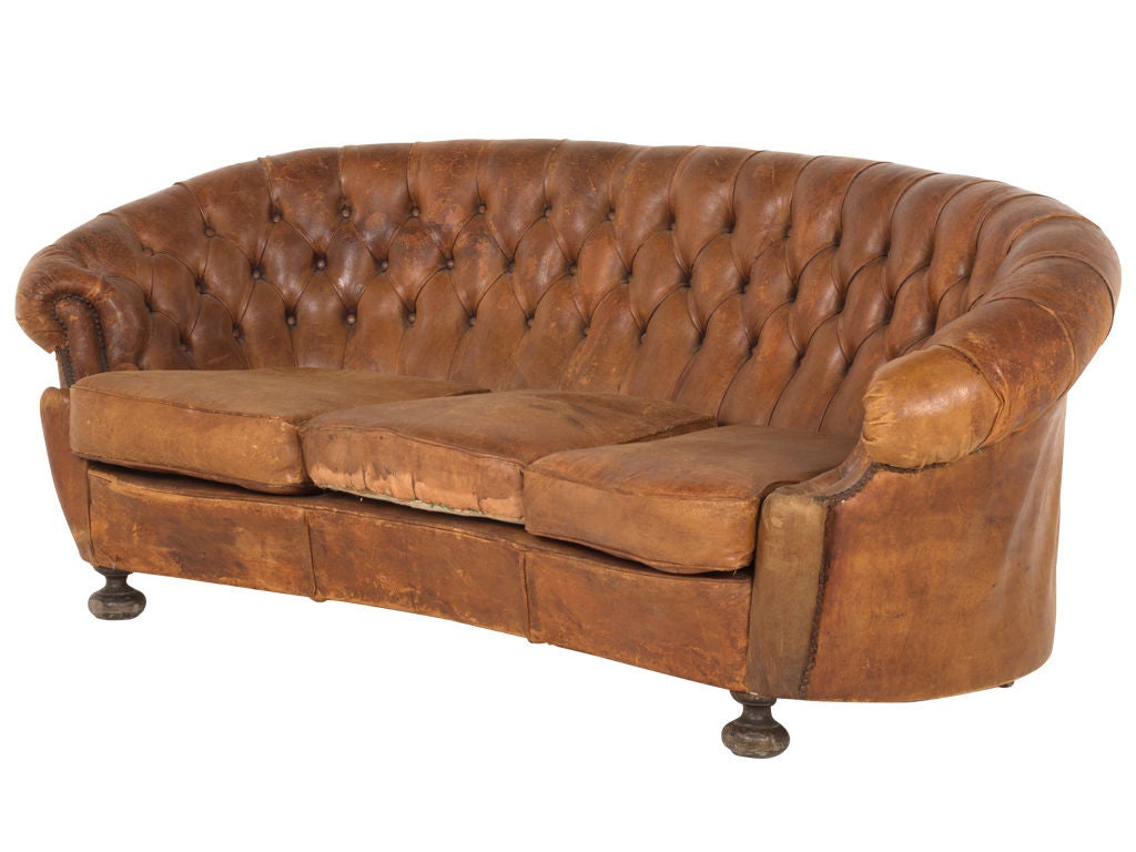 Vintage Tufted Sofa 68