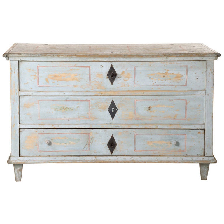 Antique Painted Chest