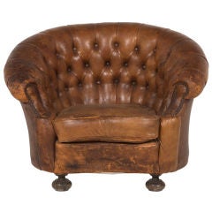 Vintage Leather Club Chair