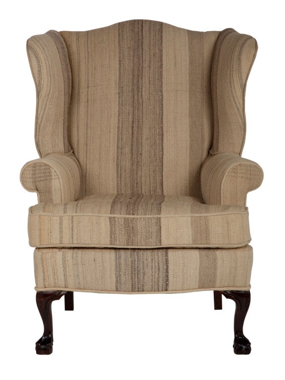 American Vintage Wingback Chair