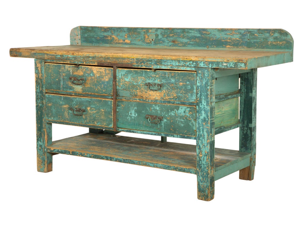 Antique Work Bench at 1stdibs