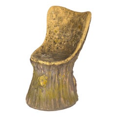 Antique Faux Bois Chair