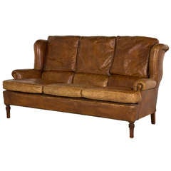 Vintage Danish Leather Sofa Vintage Danish Leather Sofa