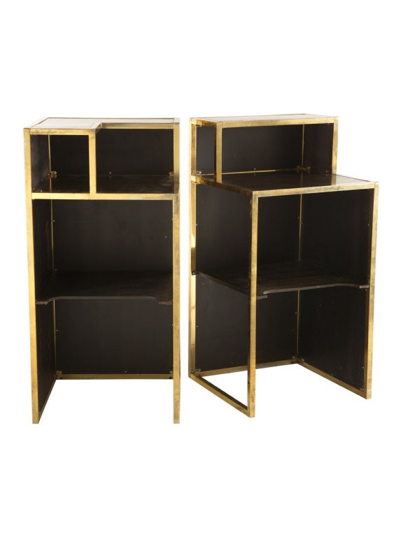 Vintage Brass Bar at 1stdibs