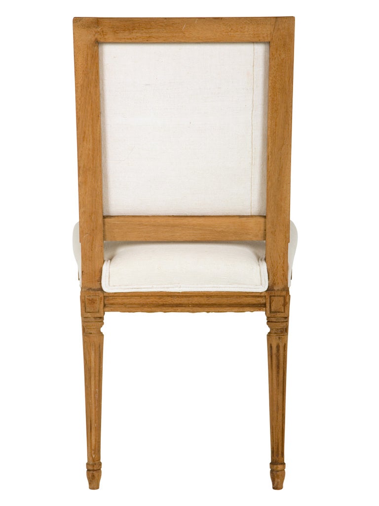 Antique Louis XVI Dining Chair In Excellent Condition In Chicago, IL