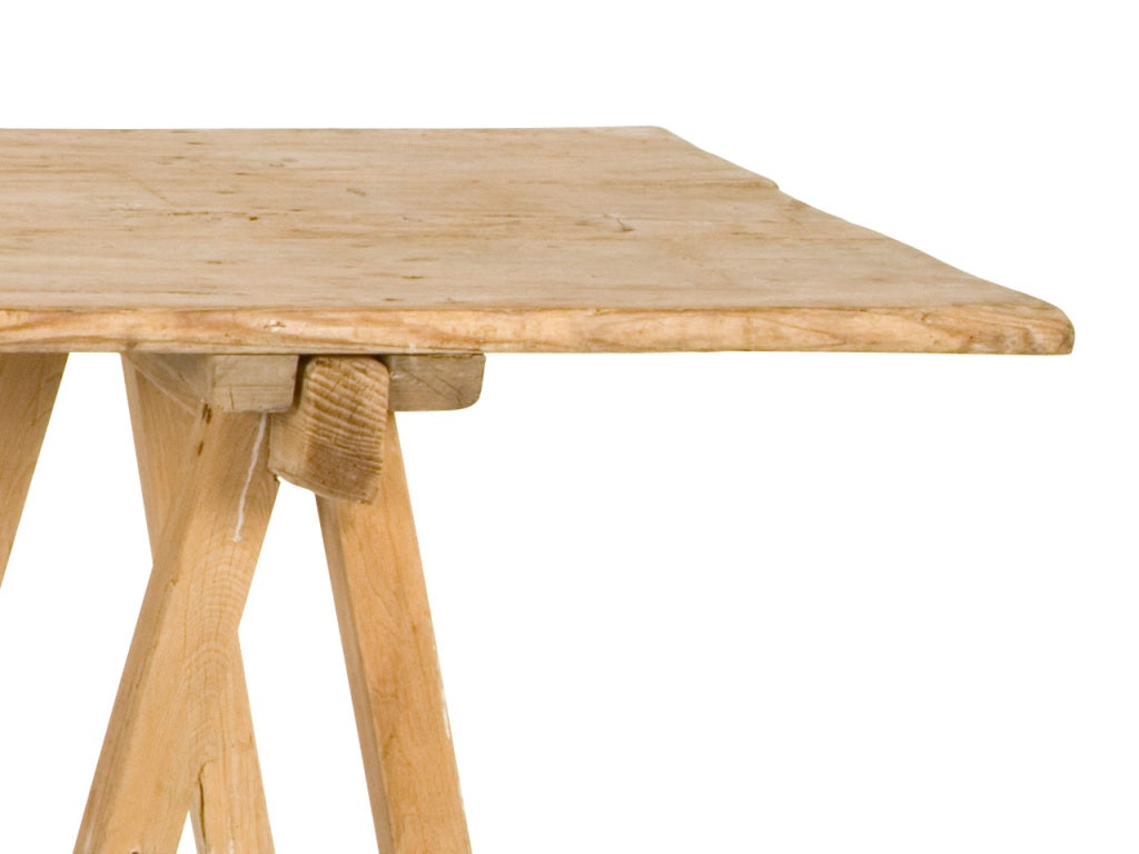 Antique Trestle Table