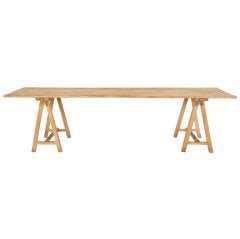 Antique Trestle Table