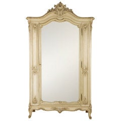 Antique Painted Armoire