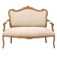 Antique Carved Settee