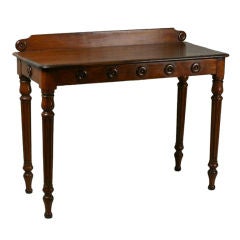 Antique oak side table