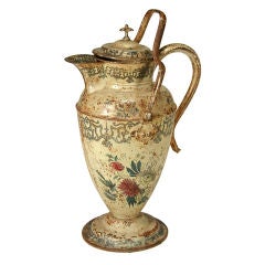 Antique Large Victorian Covered Ewer
