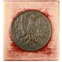 "Abduction of the Sabine Women" Copper Disc