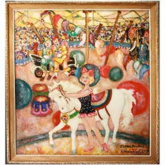 "Circus Rider" -- Jeanne Maurice Landsiedel