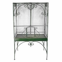 Antique French Free-Standing Birdcage