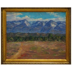 John Dominique, American Impressionist Landscape, The Sierras